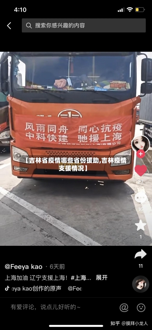 【吉林省疫情哪些省份援助,吉林疫情支援情况】-第2张图片
