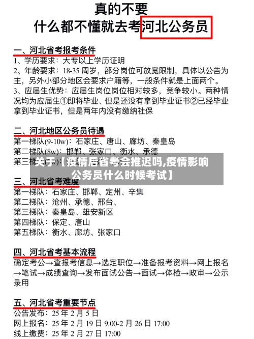 关于【疫情后省考会推迟吗,疫情影响公务员什么时候考试】-第1张图片